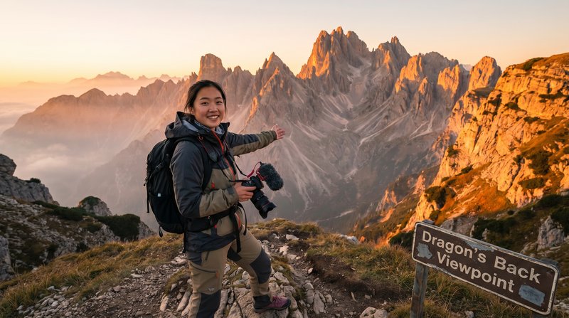 每日看料旅行Vlog视频
